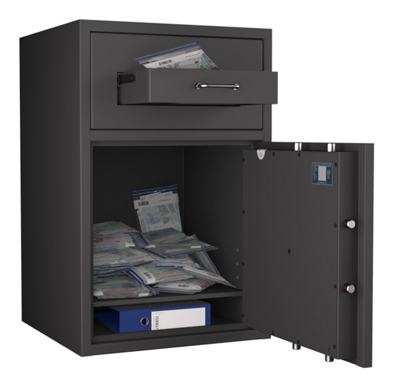 GEMINI-Pro-D-I_Frontload_175_213840-60000_open90-deko-v2_KI_beschnitten Format GmbH - GEMINI Pro D-I 175 in RAL 7024