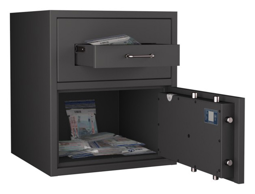 GEMINI-Pro-D-I_Frontload_97_213830-60000_open90-deko-v2_KI_beschnitten Format GmbH - GEMINI Pro Deposit SL 97 in RAL 7024