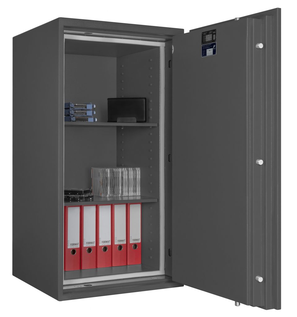 Brandschutzschrank Office Data Star 240, Sicherheitsstufe S2 nach EN 14450