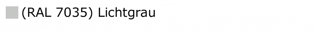 Produktfarbe RAL Lichtgrau