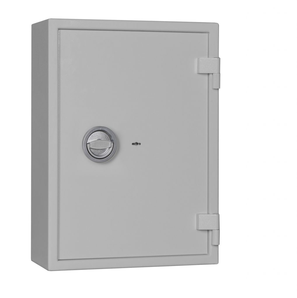 Schlüsselschrank ST 70 AS S1, Sicherheitsstufen S1 (nach EN 14450) und A (VDMA 24 992)
